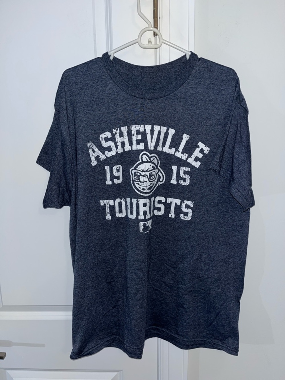 Cool minor league baseball MILB Asheville tourists 1915 gray shirt XL men’s